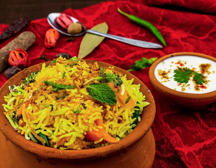 Veg Dum Biryani