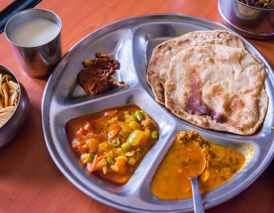 North Indian Thali